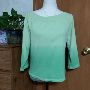 Green ombre shirt